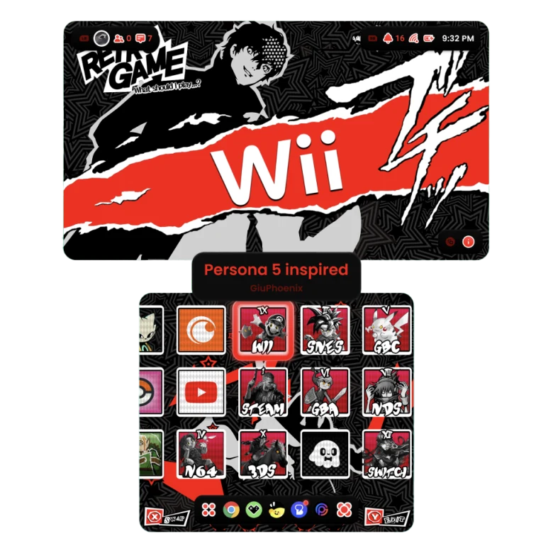 Persona 5 inspired Cocoon theme by GiuPhonex