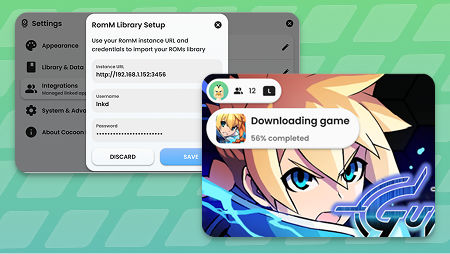 RomM integration concept