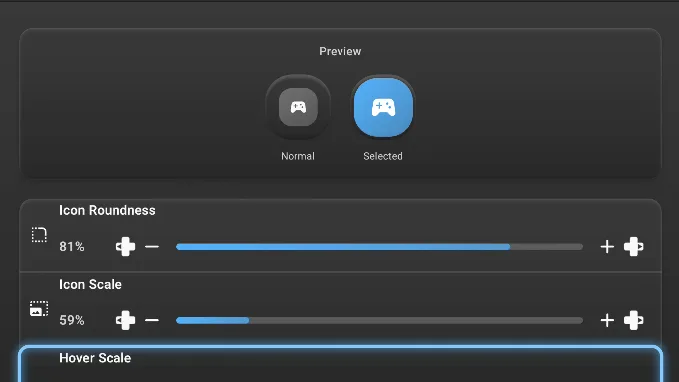 Icon style comparison